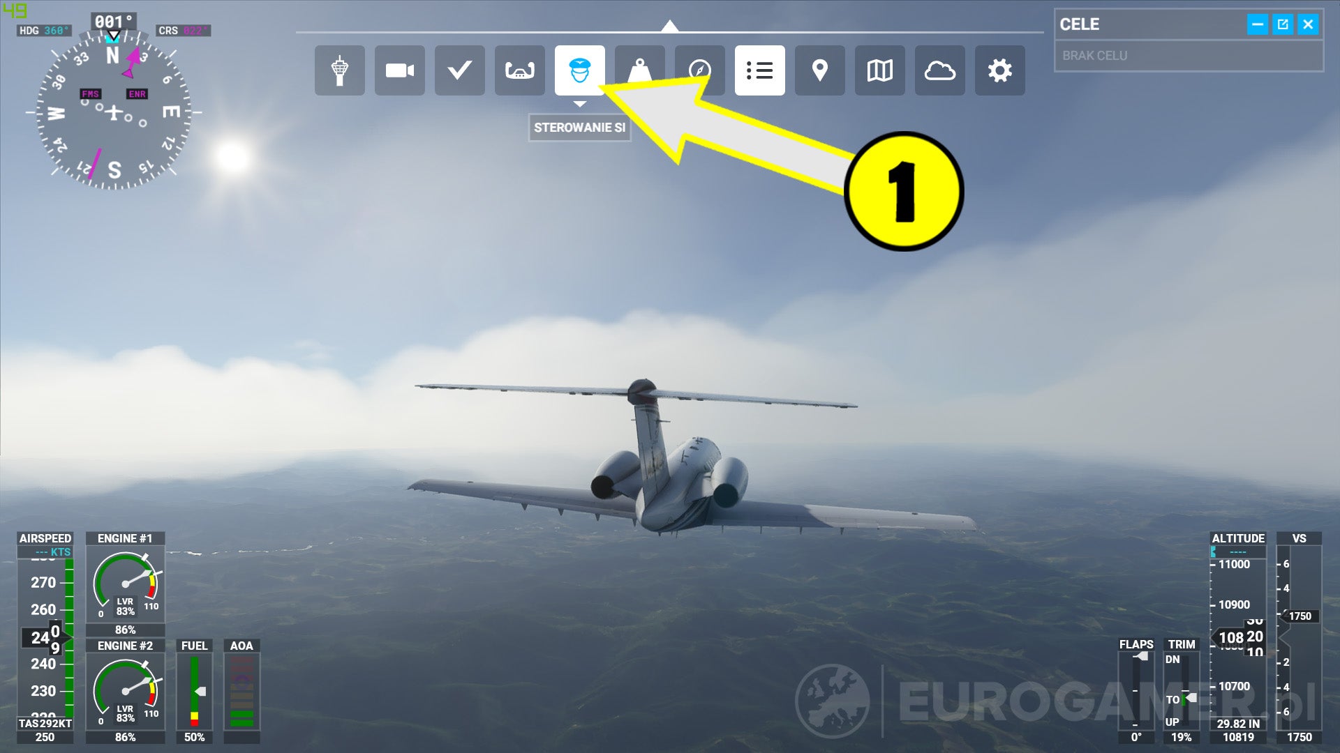 Microsoft Flight Simulator autopilot, jak włączyć Eurogamer.pl